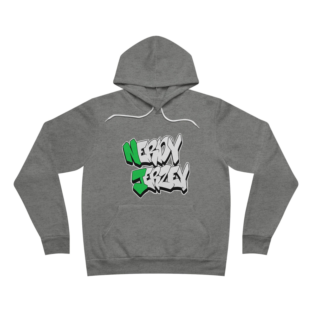 Nerdy Jerzey Unisex Pullover Hoodie - Cozy Streetwear for Gamers & Geeks