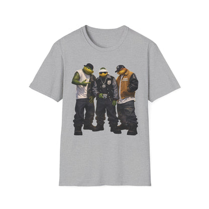 Battletoads x LOX Ruff Ryders Urban Hip-Hop Illustration T-Shirt