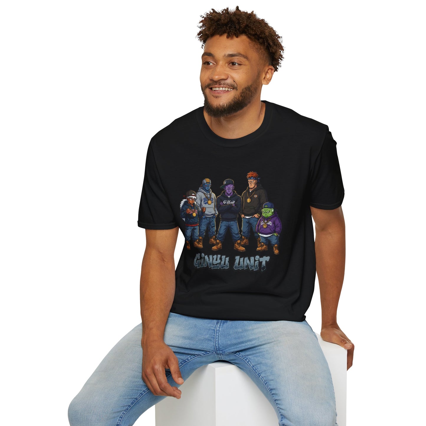 Ginyu Unit G-Unit Crossover T-Shirt | DBZ Hip-Hop Parody