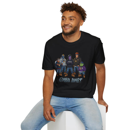 Ginyu Unit G-Unit Crossover T-Shirt | DBZ Hip-Hop Parody