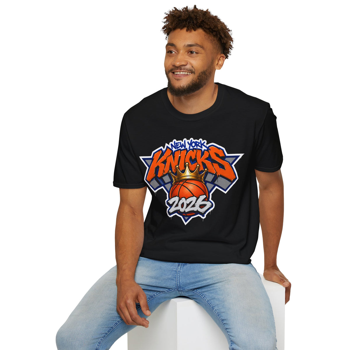 New York 2026 Championship Crowned Basketball T-Shirt