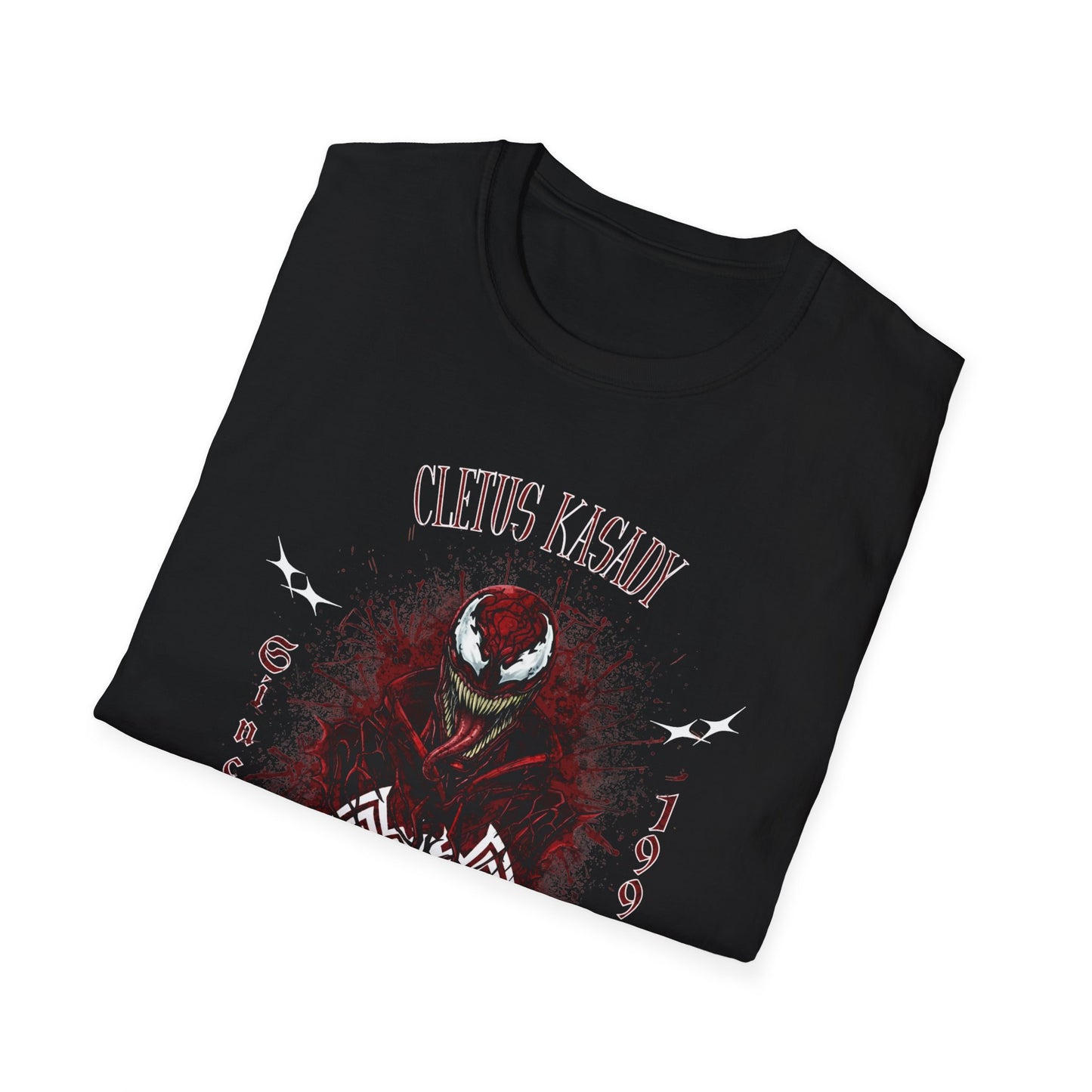 Carnage Symbiote Illustration T-Shirt | Cletus Kasady Venom Spiderman