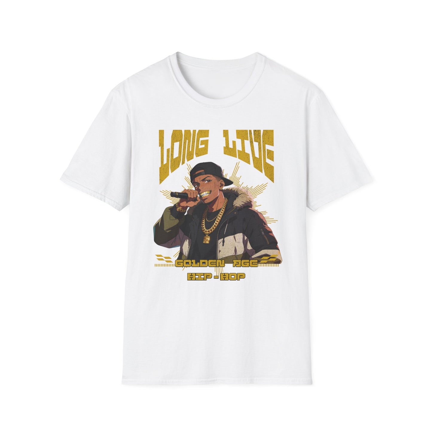 Long Live Golden Age Hip-Hop T-Shirt | Golden Age Hip Hop Graphic