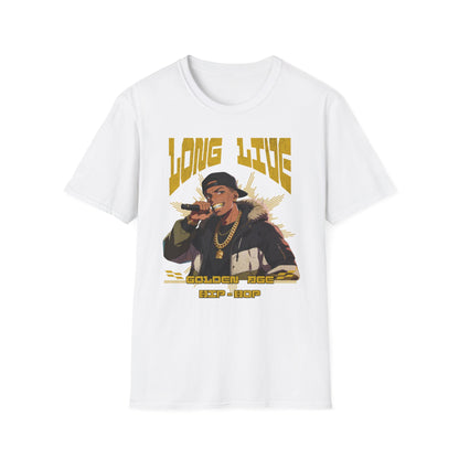 Long Live Golden Age Hip-Hop T-Shirt | Golden Age Hip Hop Graphic