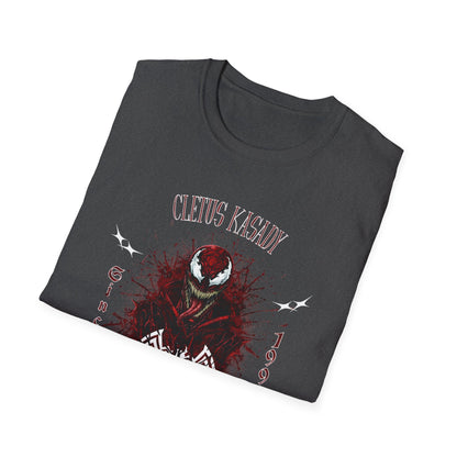 Carnage Symbiote Illustration T-Shirt | Cletus Kasady Venom Spiderman
