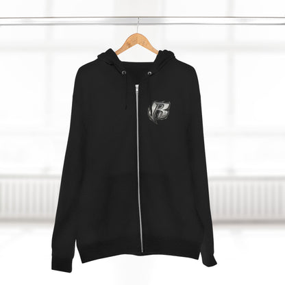 Street Fighter x Ruff Ryders Crew Full-Zip Hoodie | Retro Streetwear Group Portrait