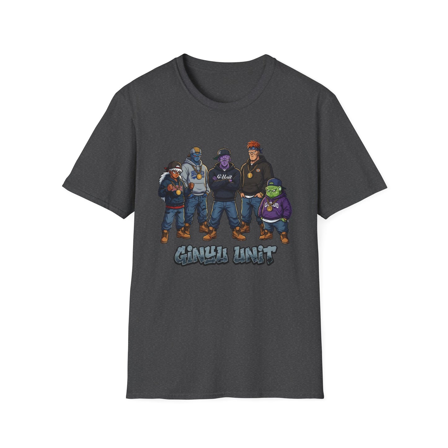 Ginyu Unit G-Unit Crossover T-Shirt | DBZ Hip-Hop Parody