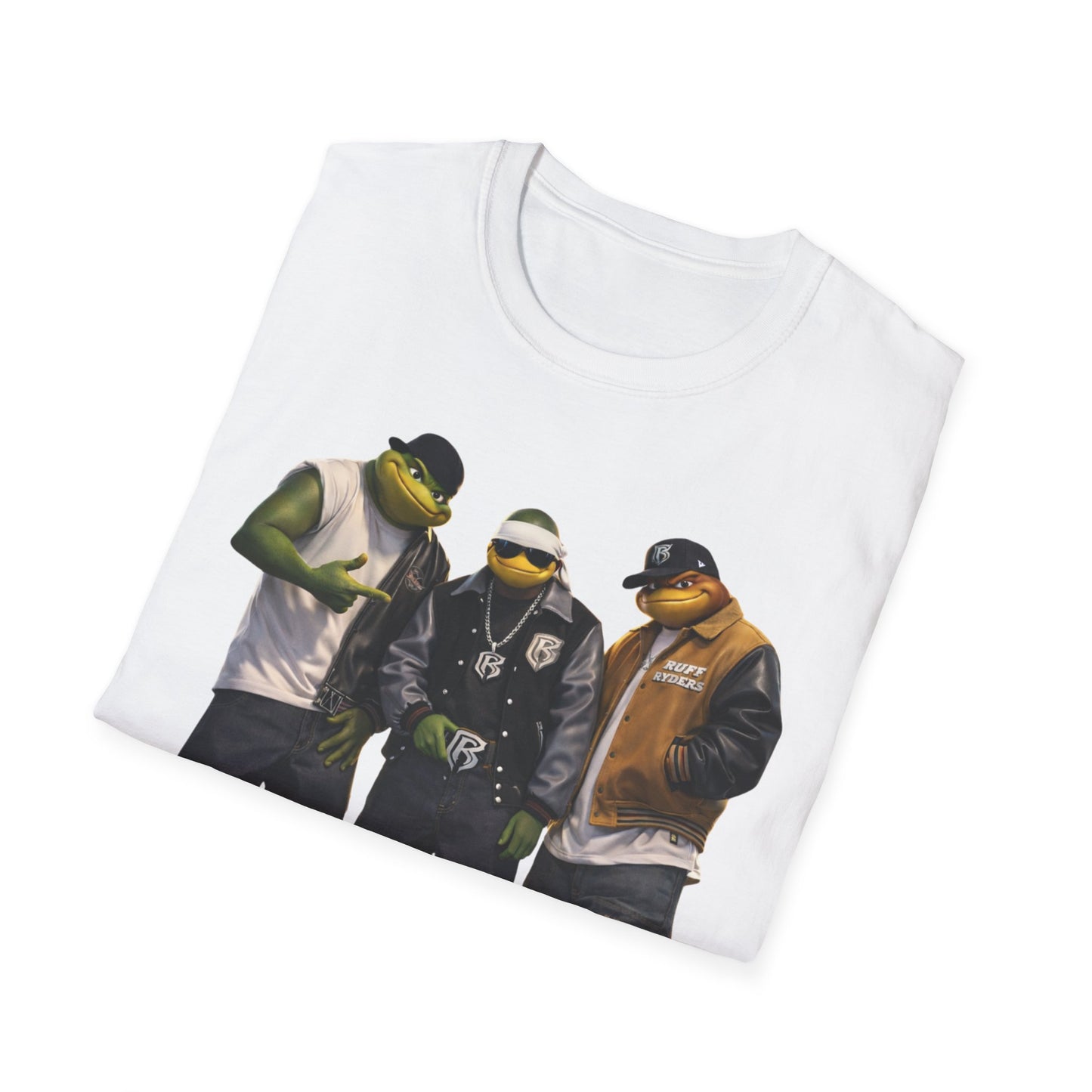 Battletoads x LOX Ruff Ryders Urban Hip-Hop Illustration T-Shirt