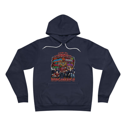 Harlem Heros Diplomat-Z Band Pullover Hoodie | Graphic Hoodie, Music/Anime Mashup Artwork, DBZ, Dipset, Hiphop Fan Gift