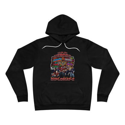 Harlem Heros Diplomat-Z Band Pullover Hoodie | Graphic Hoodie, Music/Anime Mashup Artwork, DBZ, Dipset, Hiphop Fan Gift