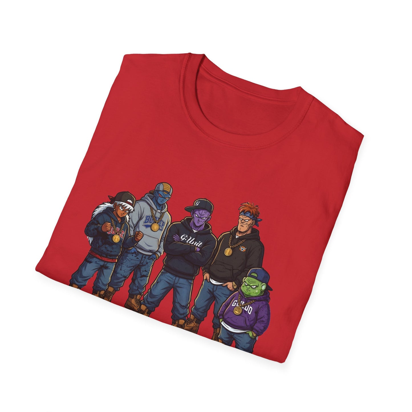 Ginyu Unit G-Unit Crossover T-Shirt | DBZ Hip-Hop Parody