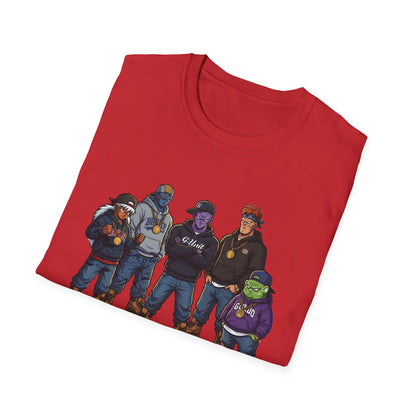 Ginyu Unit G-Unit Crossover T-Shirt | DBZ Hip-Hop Parody