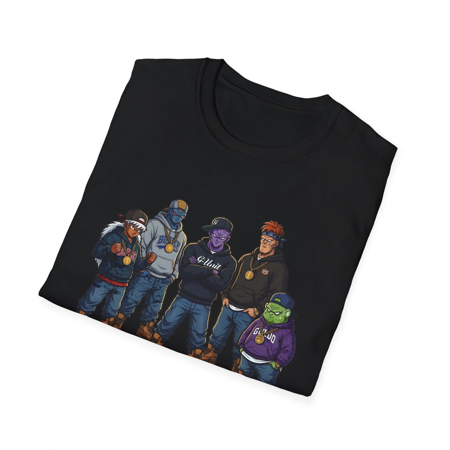 Ginyu Unit G-Unit Crossover T-Shirt | DBZ Hip-Hop Parody
