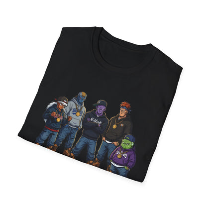 Ginyu Unit G-Unit Crossover T-Shirt | DBZ Hip-Hop Parody