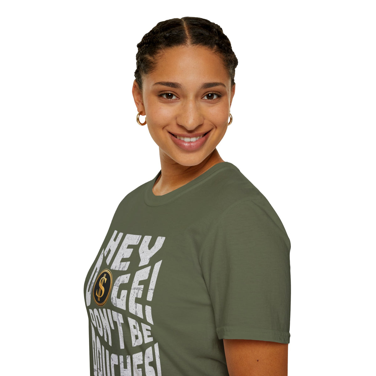 Hey Doge! Funny T-Shirt, Unisex Humor Tee, Cryptocurrency Gift, Meme Lover Shirt, Casual Wear, Gift for Friends