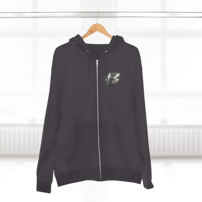 Street Fighter x Ruff Ryders Crew Full-Zip Hoodie | Retro Streetwear Group Portrait