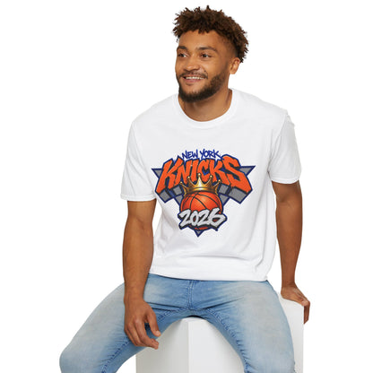 New York 2026 Championship Crowned Basketball T-Shirt