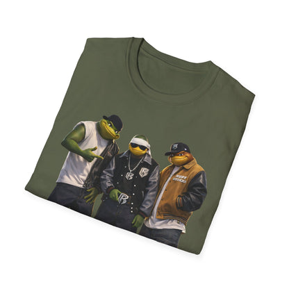 Battletoads x LOX Ruff Ryders Urban Hip-Hop Illustration T-Shirt