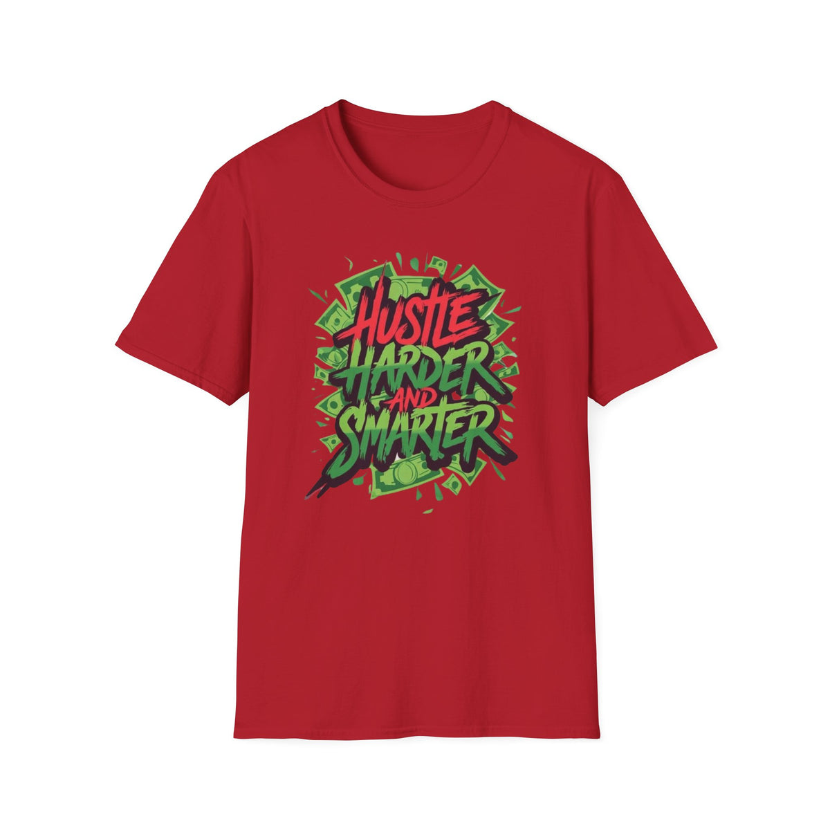 Hustle Harder And Smarter T-Shirt, Motivational Tee, Gift for Entrepreneurs, Unique Graphic Shirt, Casual Wear, Inspirational Clothing
