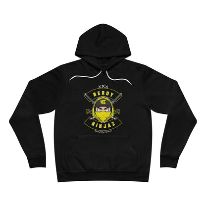 Nerdy Ninjaz Pullover Hoodie - Killah Beez Yellow