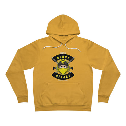 Nerdy Ninjaz Pullover Hoodie - Killah Beez Yellow