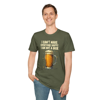 I Can't Make Everyone Happy I'm Not A Beer funny Drinking Quote graphic T-shirt, Great Gift For Drinkers