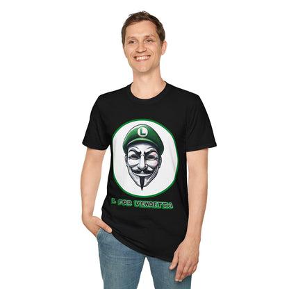 Vengeful Brother 'L For Vendetta' Tshirt