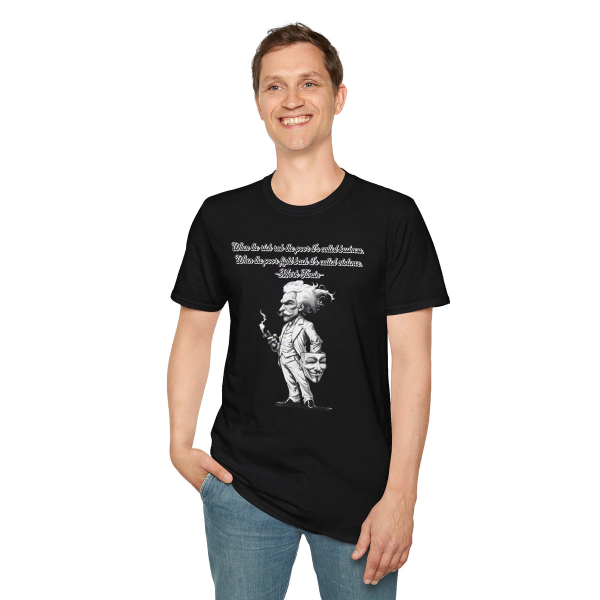 Humorous Quote Unisex T-shirt, Funny Gift, Casual Wear, Philosophy Tee, Unique Graphic Tee, Birthday Present