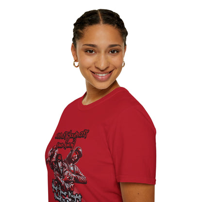 Never Let Your Left Hand Know Quote Urban Graphic T-Shirt, Cool Gift for Teens, Hip Hop Style Shirt, Casual Wear, Perfect for Streetwear