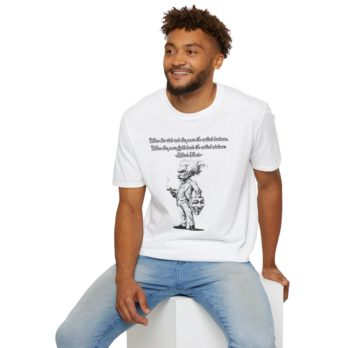 Humorous Quote Unisex T-shirt, Funny Gift, Casual Wear, Philosophy Tee, Unique Graphic Tee, Birthday Present