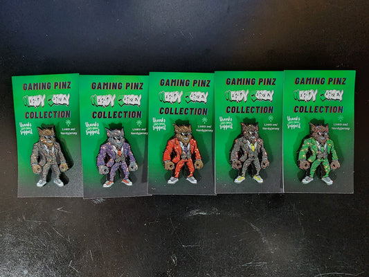 Mark The Werewolf pin