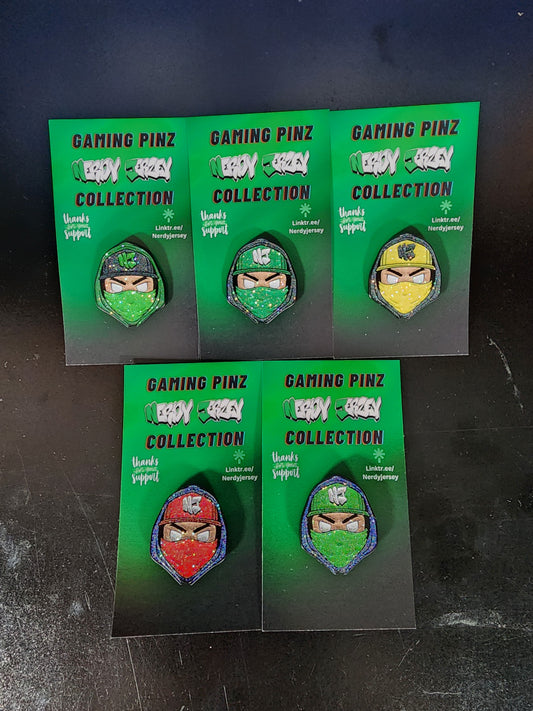 Ninja Greedy Head Pin