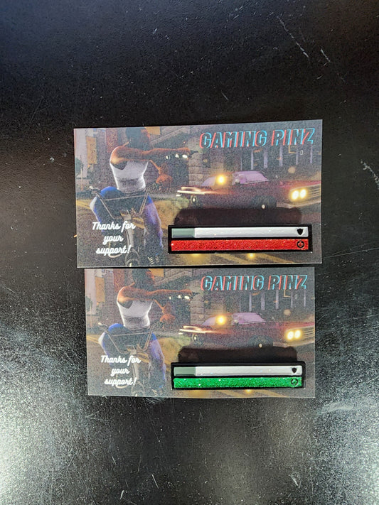 Armor/Health Barz Pin