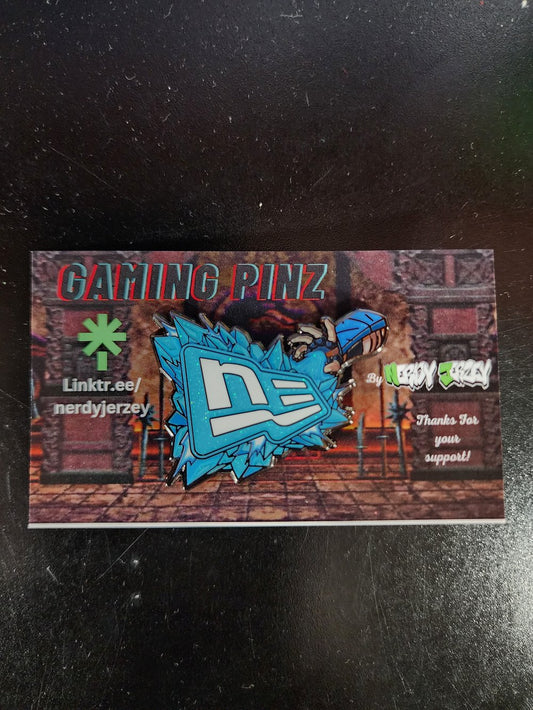 Below Zero Frozen Flag Pin